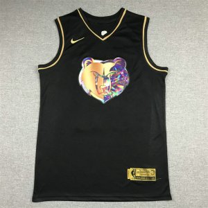 NBA 12 Morant Grizzlies Diamond Edition noir or Maillot